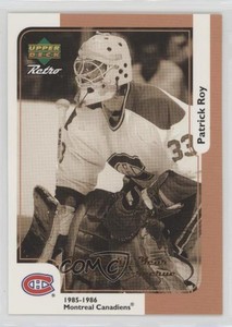 1999-00 Upper Deck Retro McDonald's Patrick Roy #MCD-15R HOF
