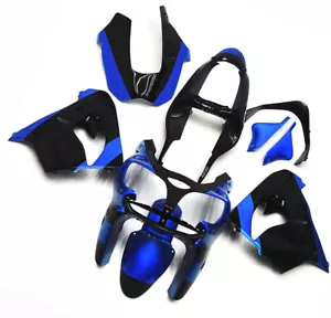 ABS Fairing Kit For Kawasaki ZX9R 2000 2001 ZX-9R 00 01 Body Kit Black Blue - Bild 1 von 9
