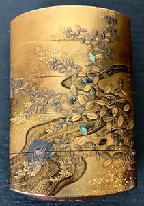 Fine Japanese Lacquered Inro by Kajikawa - Picture 1 of 12