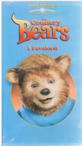THE COUNTRY BEARS - I FAVOLORSI - VHS WALT DISNEY 2003 NUOVA SIGILLATA VS 5135 - Picture 1 of 1