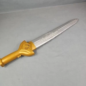 Costume cosplay plastica vintage Disney Hercules spada elettronica Mattel 1997 - Foto 1 di 12