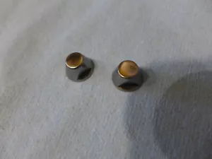 Campagnolo Super Record Nuovo Record Late Style Brake dome nut pair NOS gorgeous - Bild 1 von 6