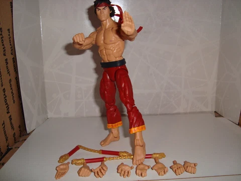 Marvel Legends Demogoblin BAF- CLASSIC SHANG-CHI (complete, loose, no BAF part) Cover