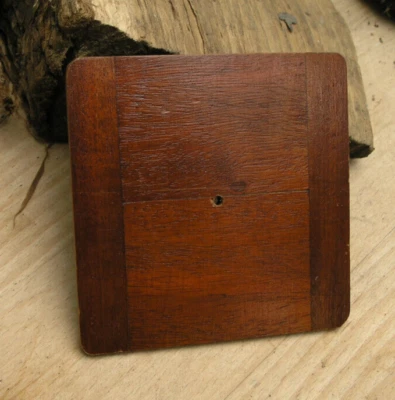 wooden blank vintage lens board panel 95 x 95   3.75x3.75  (mk8 mpp fit) - Image 1 of 4