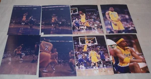 16) Los Angeles Lakers Professional Sideline Photograph Lot Kobe Shaq Phil Rare - Picture 1 of 3