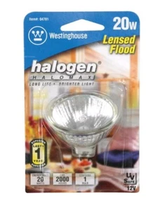 Westinghouse 20W CLEAR Lensed Flood Lights * MR16 04781 NEW - Picture 1 of 1