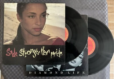 Hong Kong lot 2 LP Vinyl ORIG SADE diamond life + stronger than pride Foto 1 de 4