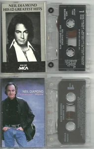 2) Neil Diamond cassette's (Cassette, Lot) VG - EX COND. - Picture 1 of 3