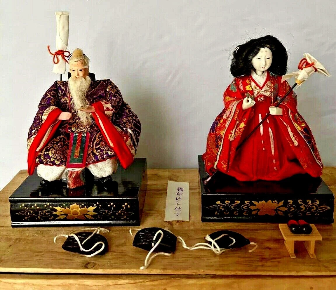 复古原版古董日本娃娃| eBay