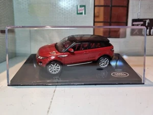 Red Land Range Rover Evoque 1:43 Scale Diecast Detailed Interior IXO Model Car - Picture 1 of 10