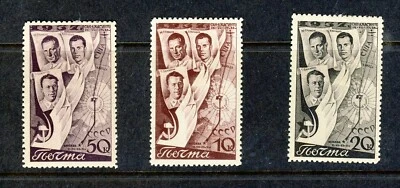 Russia 1938 Sc.640-642 MH - Image 1 of 2