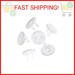 PandaEar Outlet Plug Covers(52 Pack) Clear Child Proof Electrical Protector Safe - Picture 1 of 2