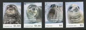 Australian Antarctic AAT 2024 Seals of Antarctica 4v Mint MNH Mammals Animals - Picture 1 of 1