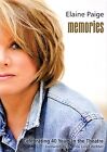Memories: Celebrating 40 Years in the Theatre, Elaine Paige, Used; Good Book