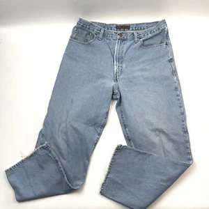 Perry Ellis of America blau gewaschen Vintage 90er Denim Jeans Herren Größe 36 x 30 - Bild 1 von 12