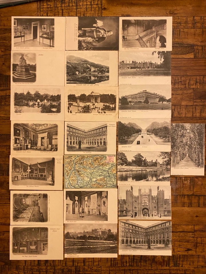 Vintage Postcards Early 1900s Wrench Series England United Kingdom Lot of 22 - Image 1 of 1