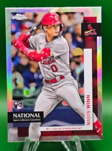 Masyn Winn 2024 Topps CONFEZIONE ARGENTO NAZIONALE CROMATA ESCLUSIVA - Foto 1 di 2