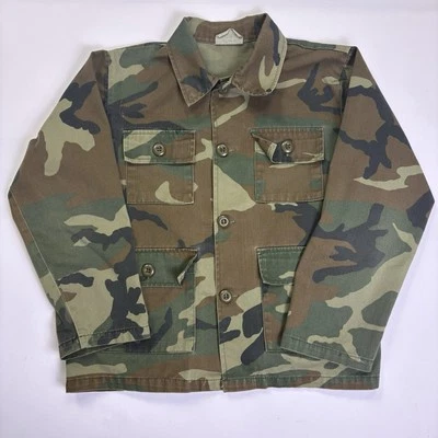 Casaco Rothco Youth Kids grande (16) BDU exército militar floresta campo clima quente  - Imagem 1 de 4