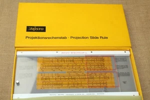 Aristo Projektionsrechenstab / Projection Slide Rule / Vintage Sammler - Photo 1/4