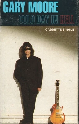 Gary Moore Cold Day In Hell cassette UK Virgin 1992 cassette single with card - Image 1 of 2