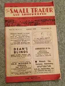 The Small Trader And Shopkeeper Trade Journal,  August 1949. - Picture 1 of 6