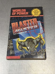 WORLDS OF POWER #1 MASTER BLASTER PAPERBACK BOOK NES NINTENDO VIDEO GAME SERIES