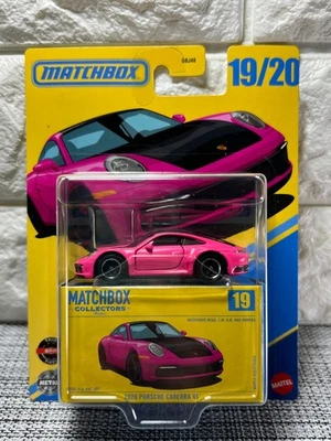 Porsche Carerra 4S 2020 Matchbox Collectors 19/20 rosa Foto 1 de 4