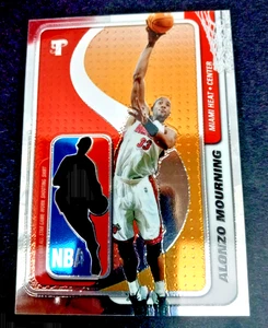 2001-02 TOPPS PRISTINE ALONZO MOURNING GAME WORN SHIRT CARD #BL-AM OVERSIZED - Picture 1 of 9