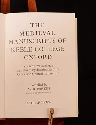Mediaeval Manuscripts of Keble Colleg..., Parkes, M. B. - Image 1 of 2