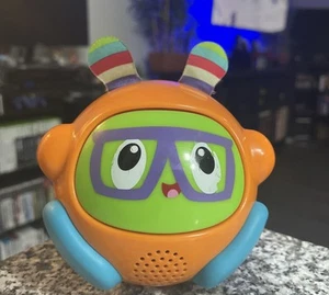 Fisher-Price Bright Beats Spin & Crawl Tumble Ball Franky Beats ⭐️ Works GREAT - Picture 1 of 8