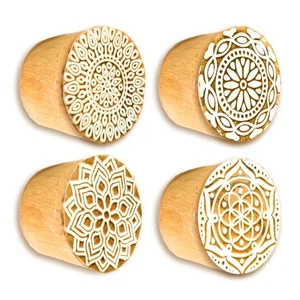 Decorative Wall Hook - Pack of 4 - Natural Raw Mango Wood - Hand Curved Woode... - Bild 1 von 7