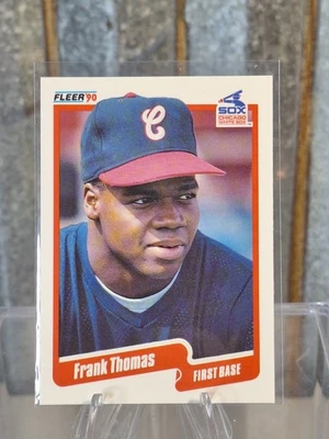 1990 Fleer Update Box Set Frank Thomas #U-87 Rookie RC HOF White Sox GEM MINT 🔥 - Image 1 of 2