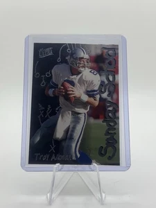 1997 Fleer Ultra Sunday School Troy Aikman 3 Of 10 Dallas Cowboys - Picture 1 of 2