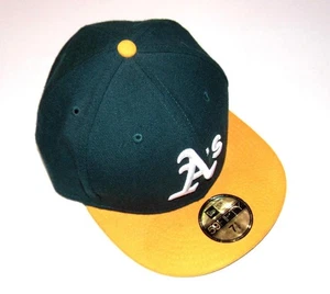 NEW ERA Oakland Athletics 59 Fifty Cap - Size 7 1/2 - 1989 World Series Baseball - Picture 1 of 6