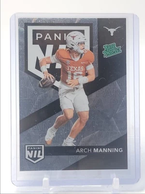 ARCH MANNING 2025 PANINI THE NATIONAL NIL RATED PROSPECT #NIL1 Q4566 - Image 1 of 2
