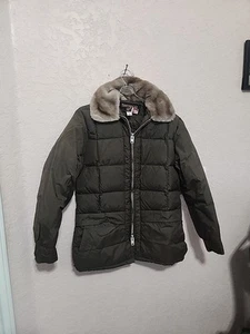 Vintage Tempco Goose Down Insulated Puffer Jacket Brown Size 10 USA 1970s. K5 - Picture 1 of 7