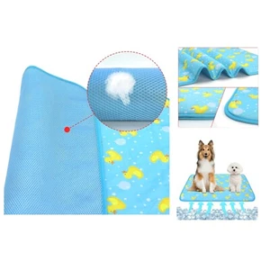 Durable Large Pet Cooling Pad – Soft and Washable Summer Comfort for Dogs & Cats - Picture 1 of 9