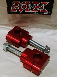 BAR MOUNTS HONDA CRF450R CRF450X 2002-2020 CRF450RWE HANDLEBAR CLAMPS 7/8" 22mm - Picture 1 of 1