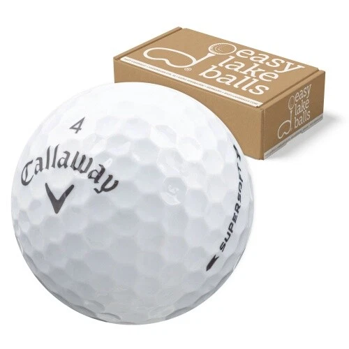 25 CALLAWAY SUPERSOFT BALLES DE GOLF LAKEBALLS / OCCASION - QUALITÉ AAAA / AAA - Photo 1/1