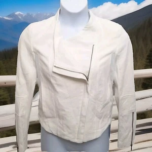 BLANK NYC Jacket Juniors Size Medium Cotton Motorcycle Jacket Style - Picture 1 of 12