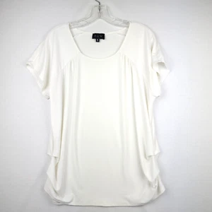 Blusa para mujer talla XL manga corta cuello redondo lateral ligera - Imagen 1 de 9