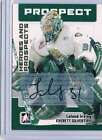 2007-08 In The Game Heroes and Prospects Autographs #ALI Leland Irving NM-MT Aut