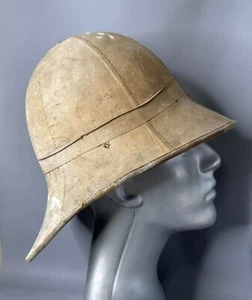 19c. Victorian British Officer Zulu Boer War Tropical Pith Helmet Cork Hawkes Co - Picture 1 of 9