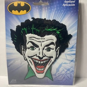 Joker Embroidered Iron On Applique Transfer Large 5 Inch Patch DC Comics - Picture 1 of 15