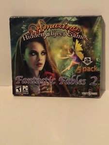 Amazing Hidden Object Games "Fantastic Fables 2" PC Game 5-PACK - FACTORY SEALED - Picture 1 of 2