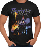Prince 'Purple Rain' Pop Funk Soul R&B Music Official T-Shirt 