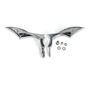 Blade Side Mirrors Motorcycle For Harley Touring Electra Street Glide Road King - Picture 1 of 7