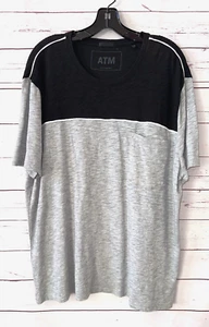 ATM Anthony Thomas Melilo Herren Gr. XXL 2XL Pima Baumwollmischung SS T-Shirt Tee - Bild 1 von 7