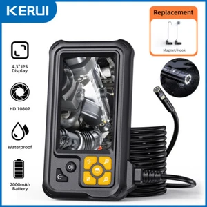 Industrial Endoscope Camera 1080P HD 4.3'' Screen Borescope Inspection Camera US - Picture 1 of 9