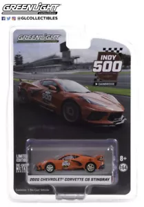 Semaforo verde 1/64 2021 Chevrolet Corvette C8 Stingray Indianapolis 500 Pace Auto - Foto 1 di 2